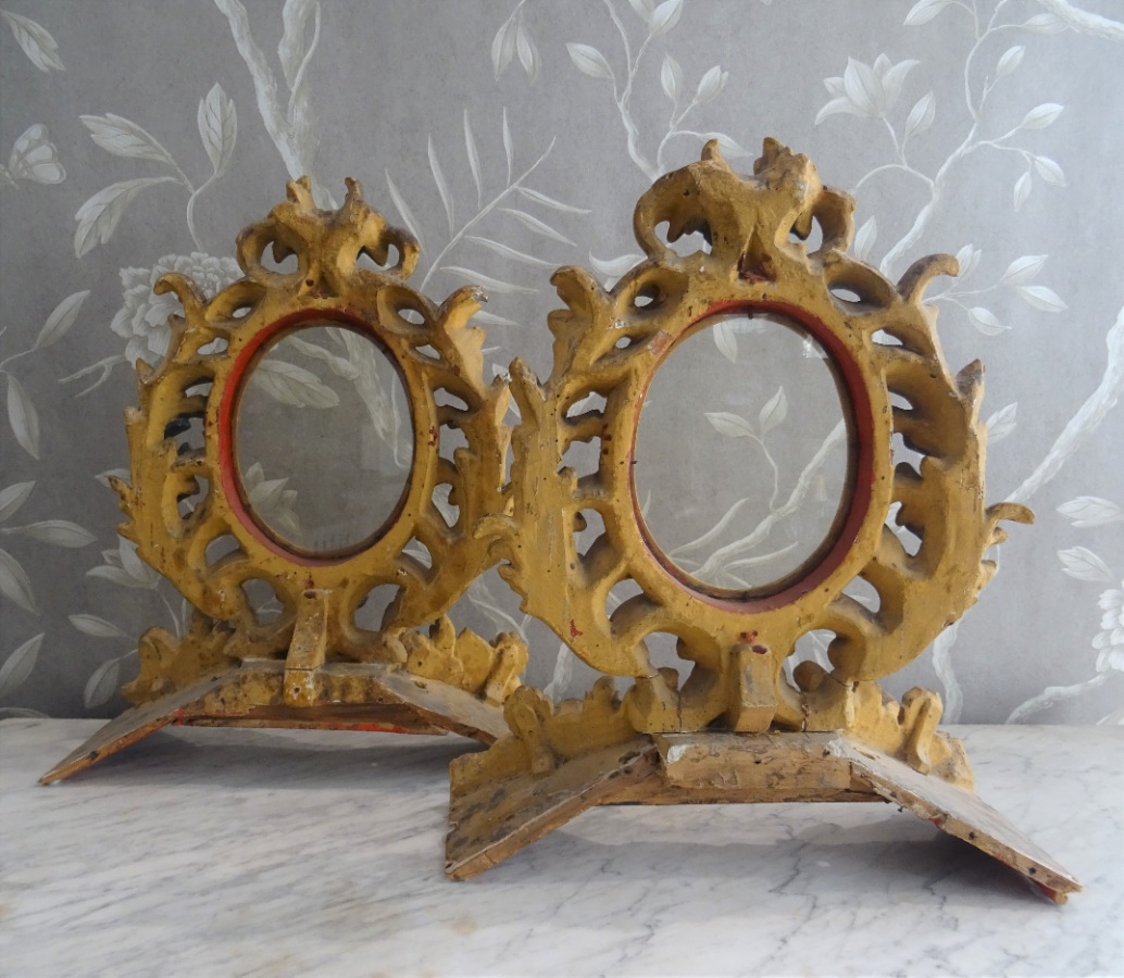  Italian Cartagloria Altar Gilt Frames